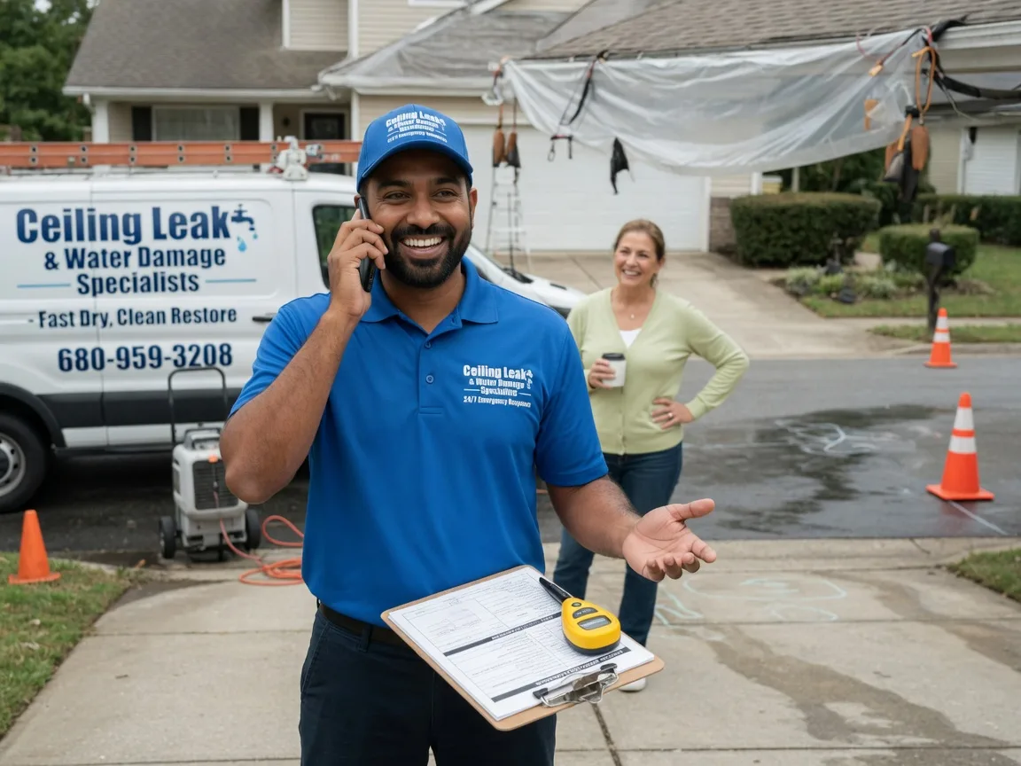 Ceiling Leak Cleanup Apison, TN FAQs